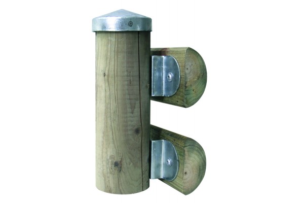 Capuchón para poste de madera Dia. 8