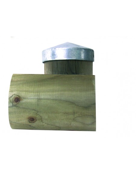 Capuchón para poste de madera Dia. 8