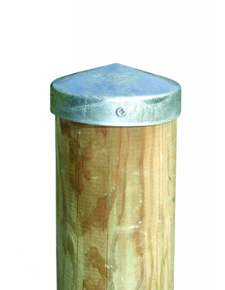 Capuchón para poste de madera Dia. 8