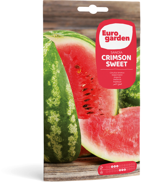 EUROGARDEN - Semillas de Sandía Crimson Sweet