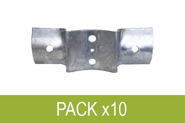 PACK x10 Abrazadera Tejana -...