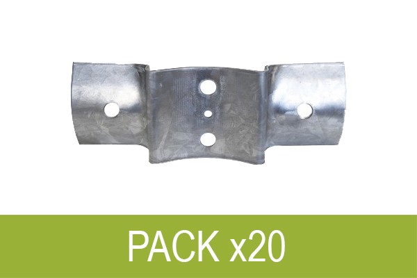 PACK x20 Abrazadera Tejana -...