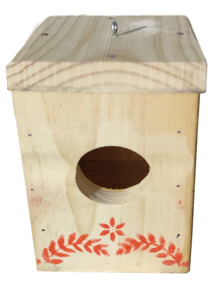 Nido de Madera para Pájaros de Pino Macizo – 3 Diseños