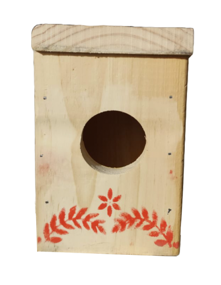 Nido de Madera para Pájaros de Pino Macizo – 3 Diseños