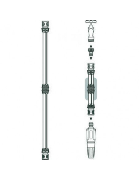 GARDENA - Reparador manguera 19 mm (3/4")